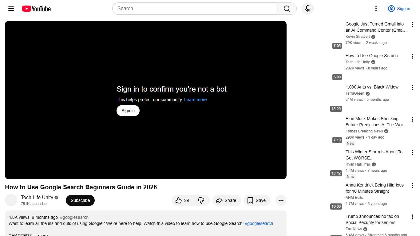How to Use Google Search Beginners Guide in 2026 - YouTube
